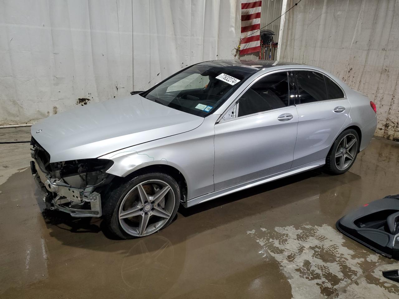 VIN 55SWF4KB9FU014289 2015 MERCEDES-BENZ C-CLASS no.1