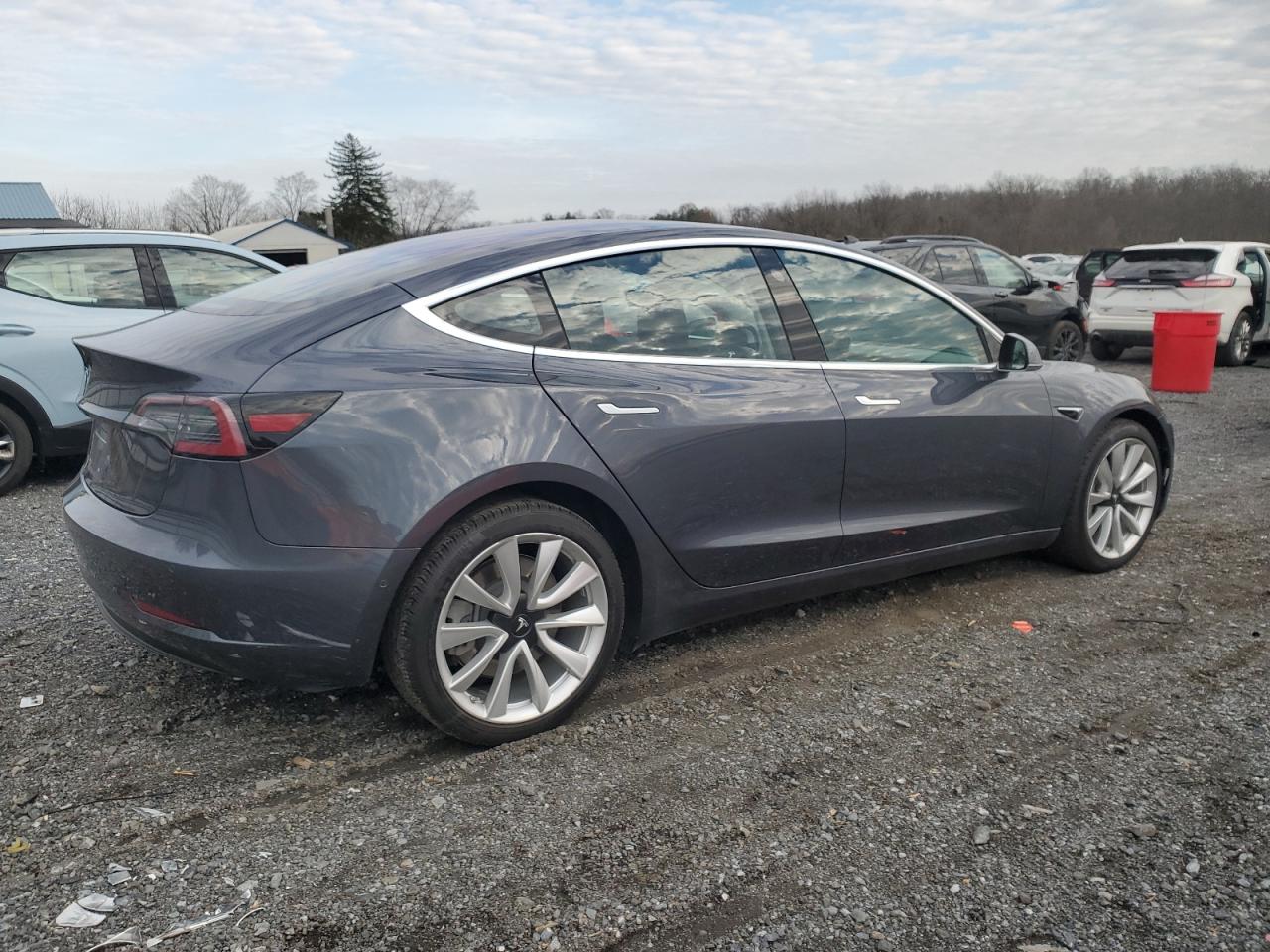 VIN 5YJ3E1EA6JF163020 2018 TESLA MODEL 3 no.3