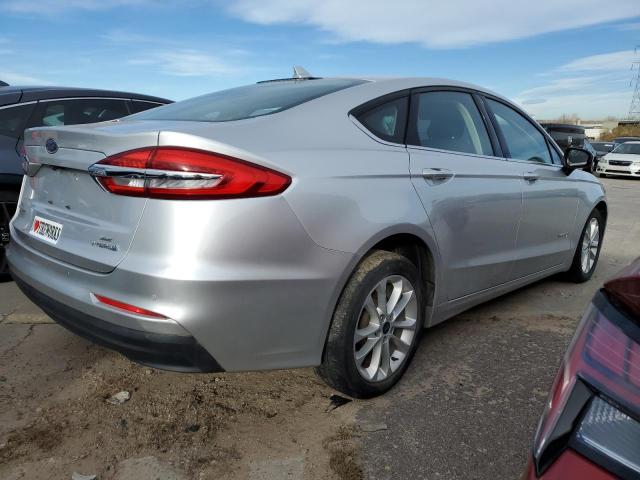  FORD FUSION 2019 Silver