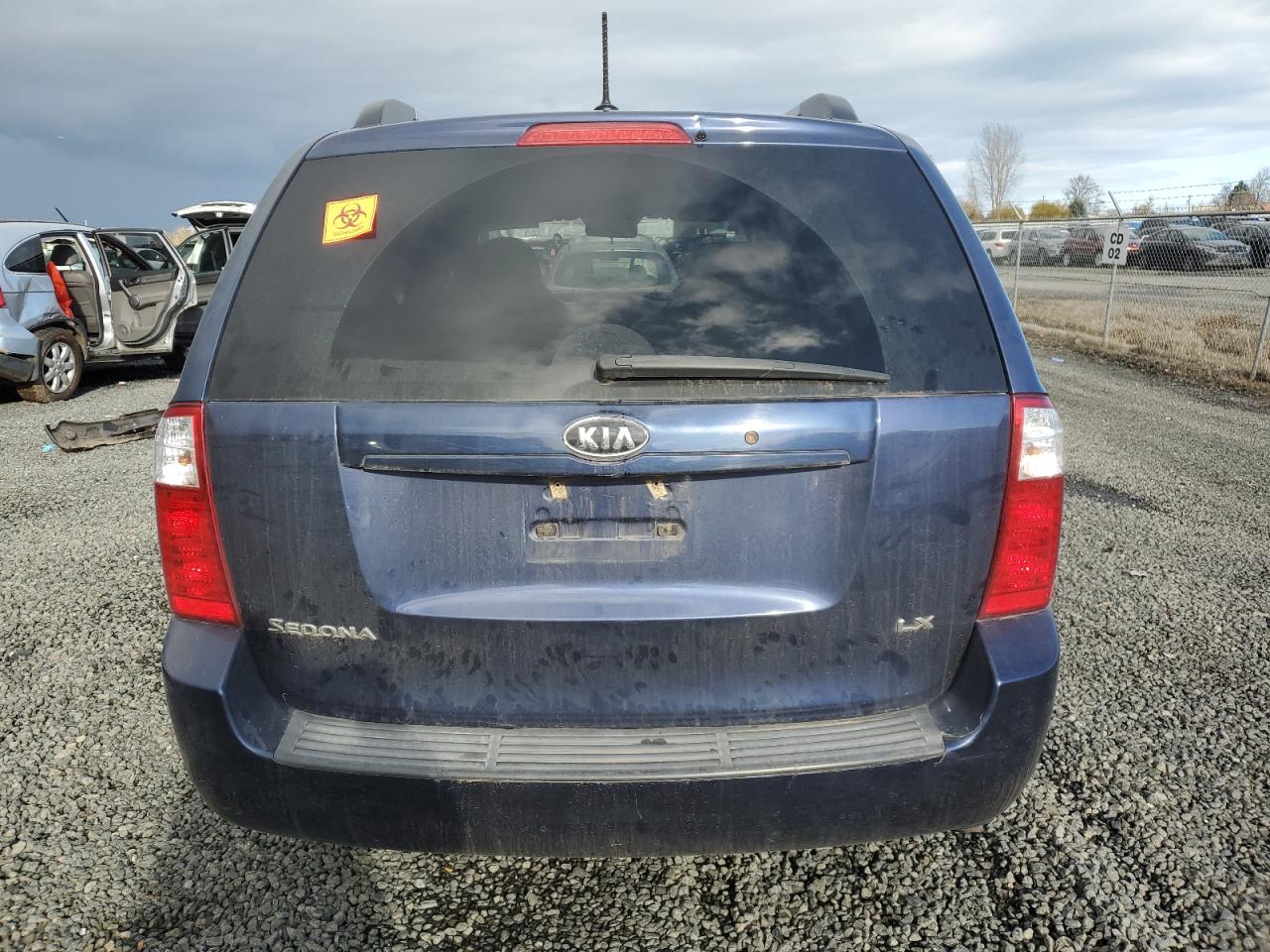 2009 Kia Sedona Ex VIN: KNDMB233496307128 Lot: 81733024