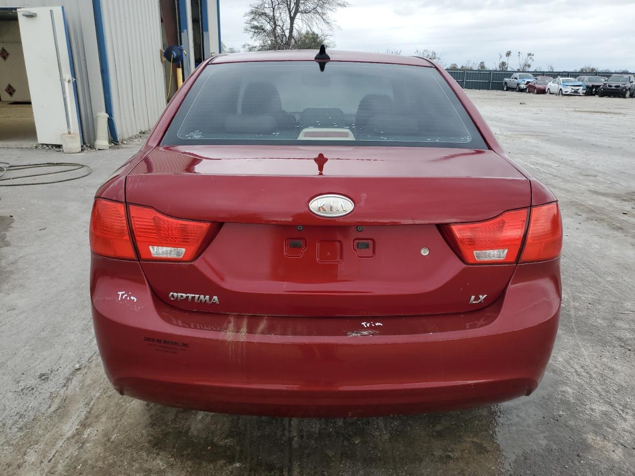 2009 Kia Optima Lx VIN: KNAGE228595320703 Lot: 79275924