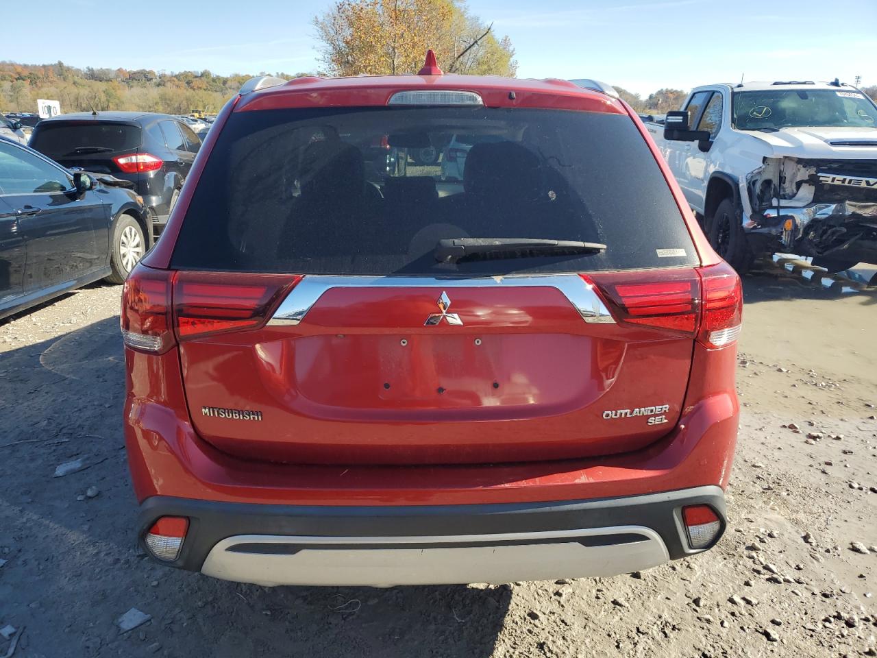 2019 Mitsubishi Outlander Se VIN: JA4AZ3A31KZ040794 Lot: 78075554