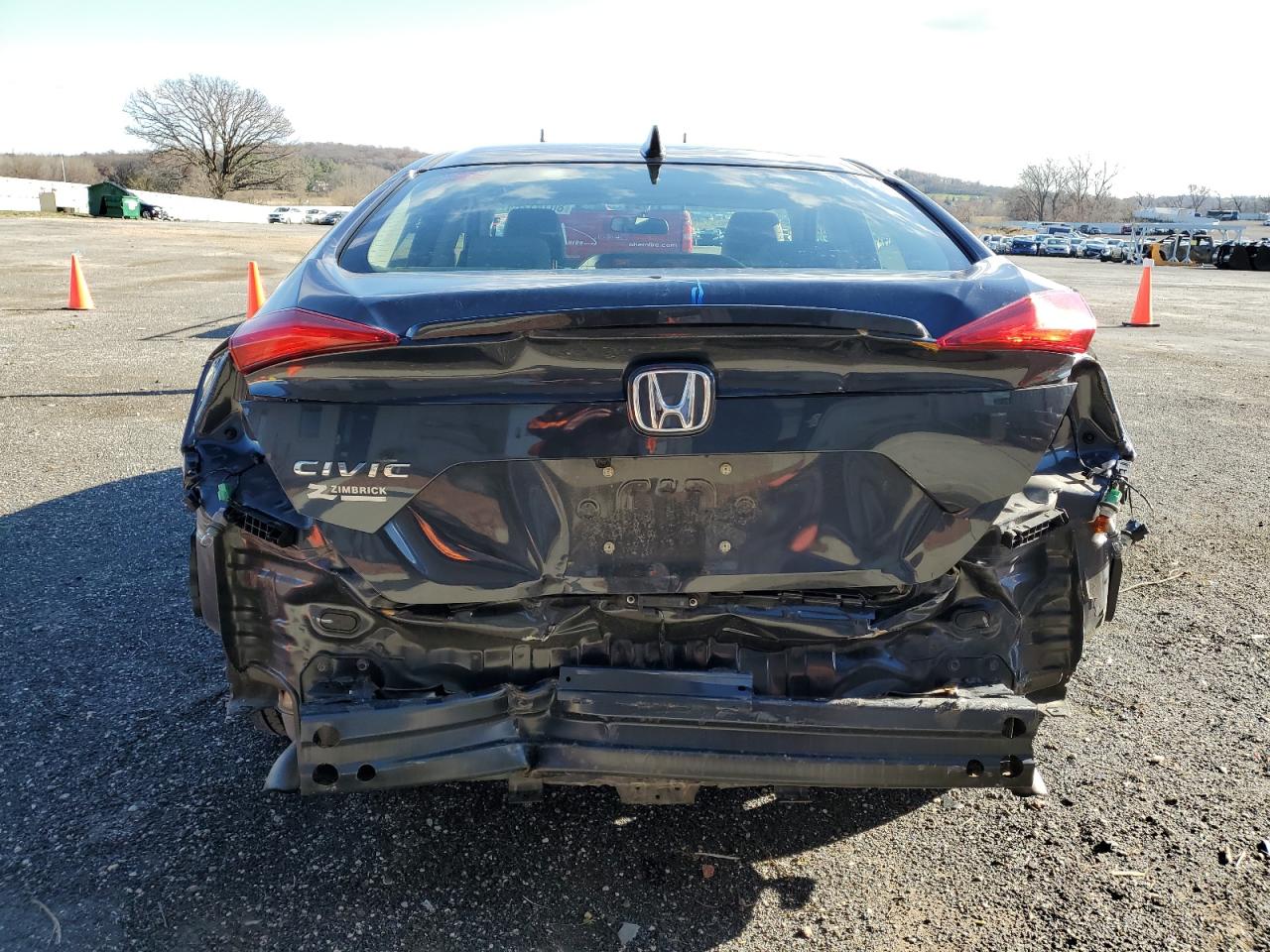 2018 Honda Civic Ex VIN: JHMFC1F33JX025605 Lot: 80141264