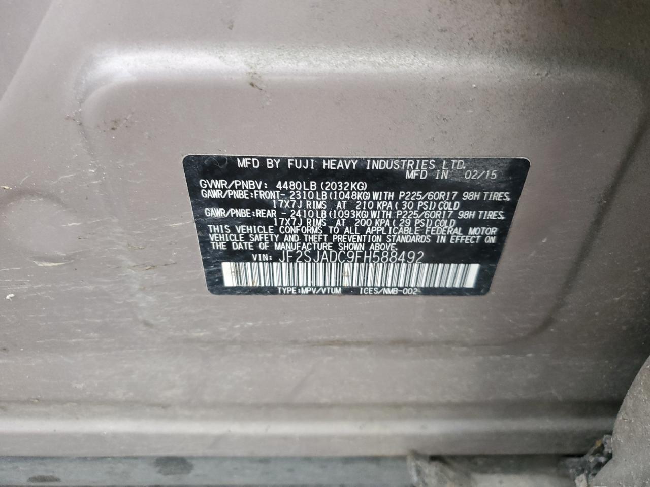 2015 Subaru Forester - Image 13