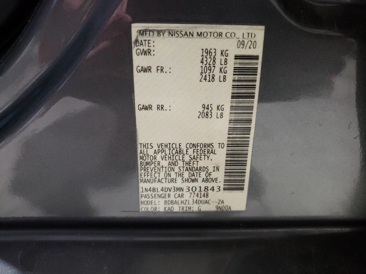2021 Nissan Altima - Image 12