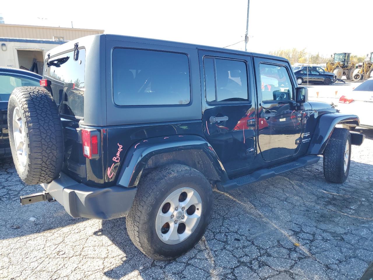 VIN 1C4BJWEG4EL106956 2014 JEEP WRANGLER no.3