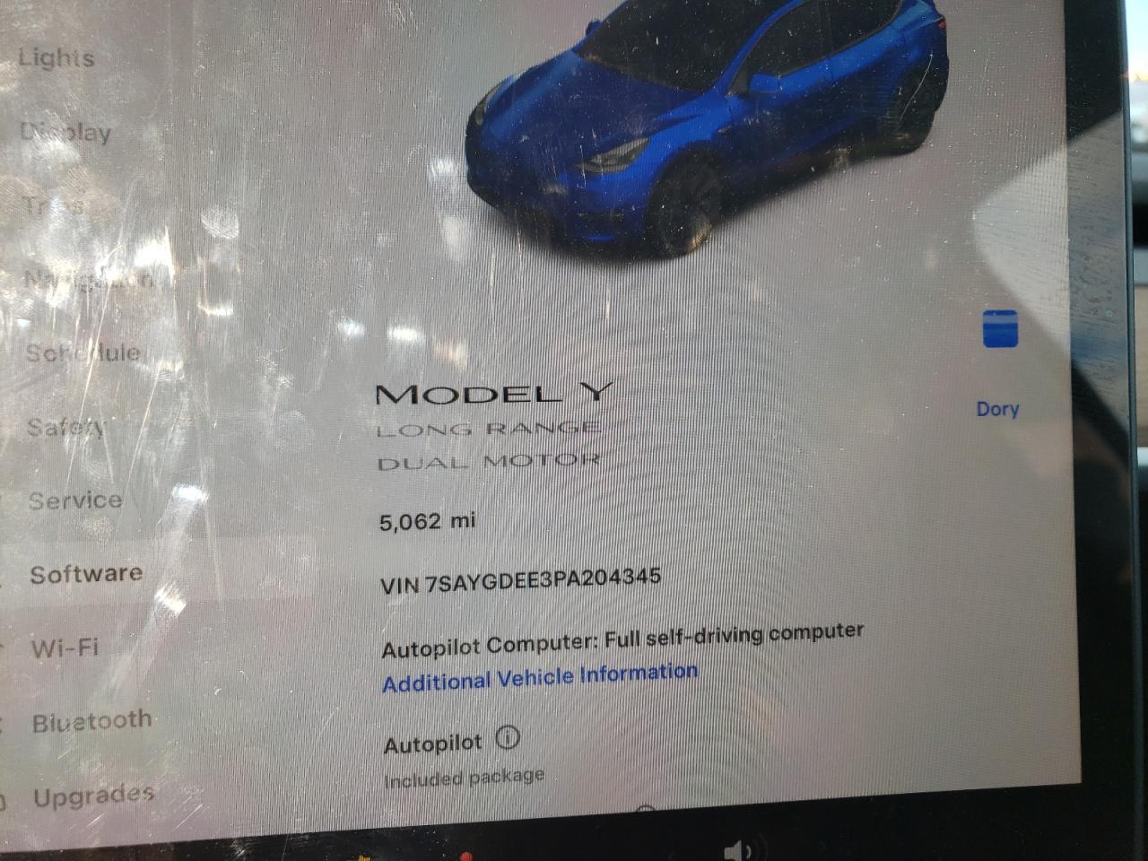 2023 Tesla Model Y VIN: 7SAYGDEE3PA204345 Lot: 82403794