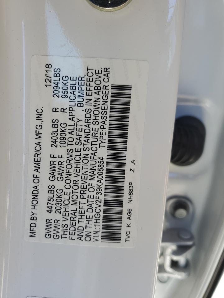 2019 Honda Accord - Image 12