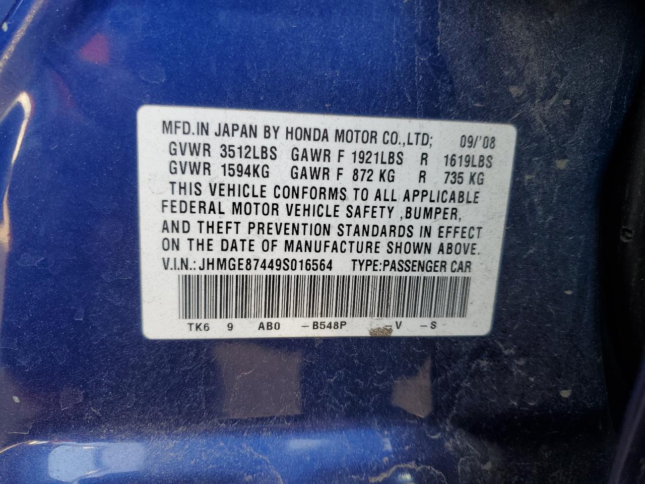 2009 Honda Fit - Image 14