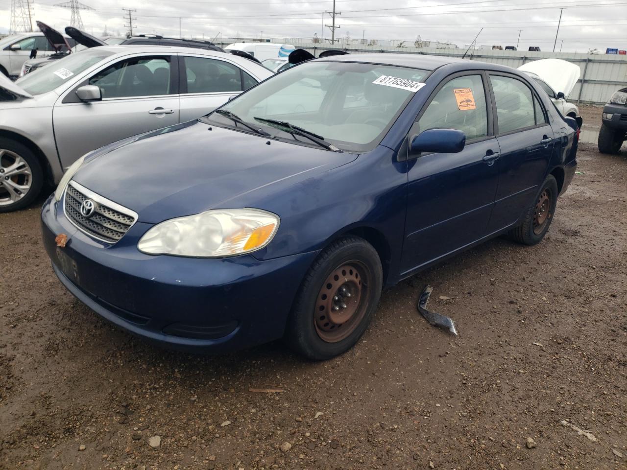 2007 Toyota Corolla Ce en Venta en Dyer, IN - Normal Wear
