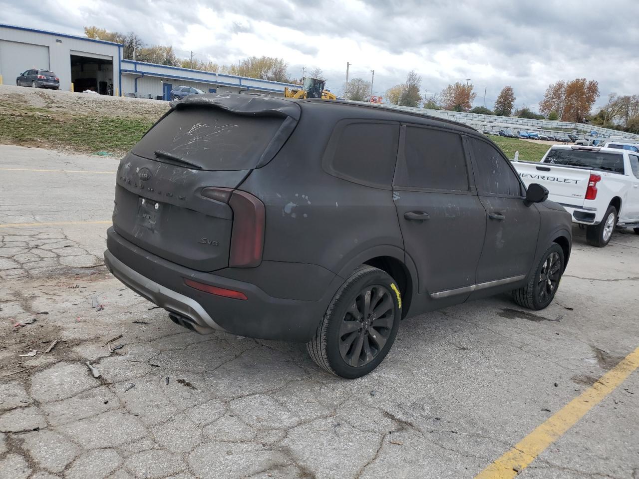 VIN 5XYP6DHC1MG158334 2021 KIA TELLURIDE no.3