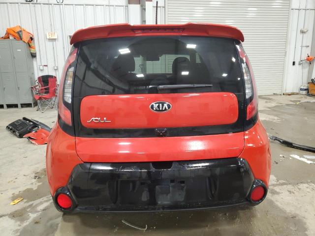  KIA SOUL 2016 Червоний