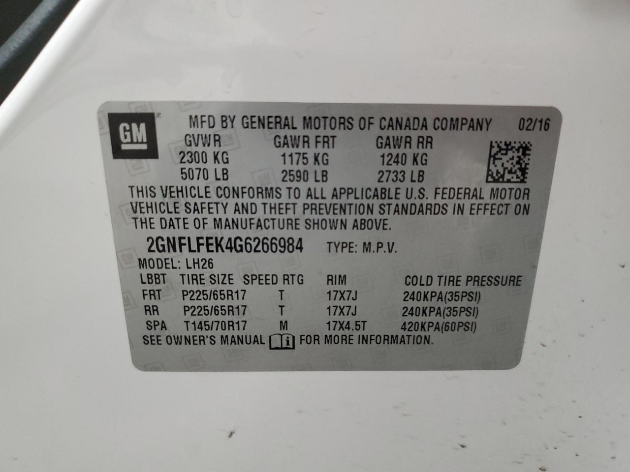 2016 Chevrolet Equinox - Image 13