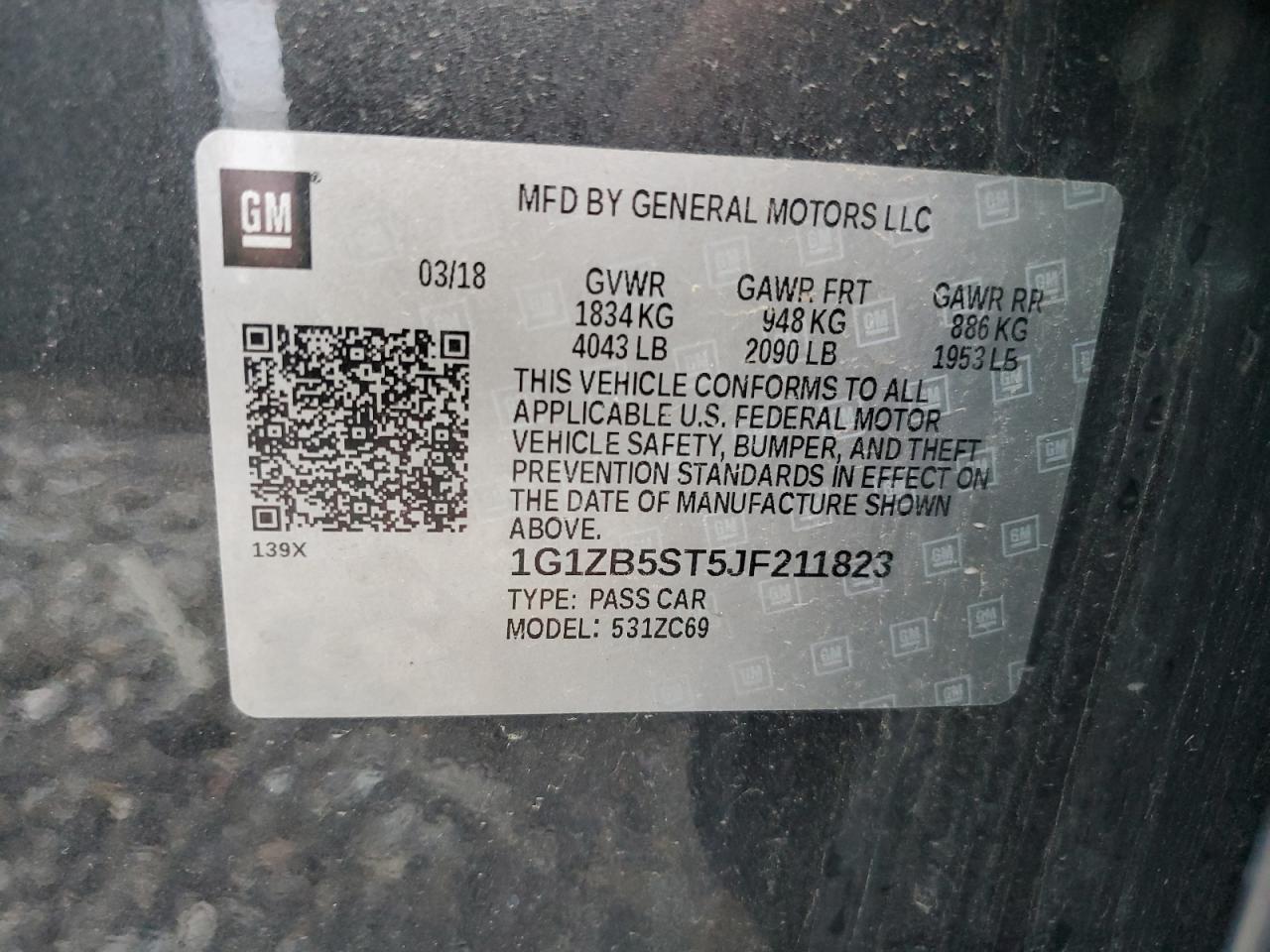 2018 Chevrolet Malibu - Image 14