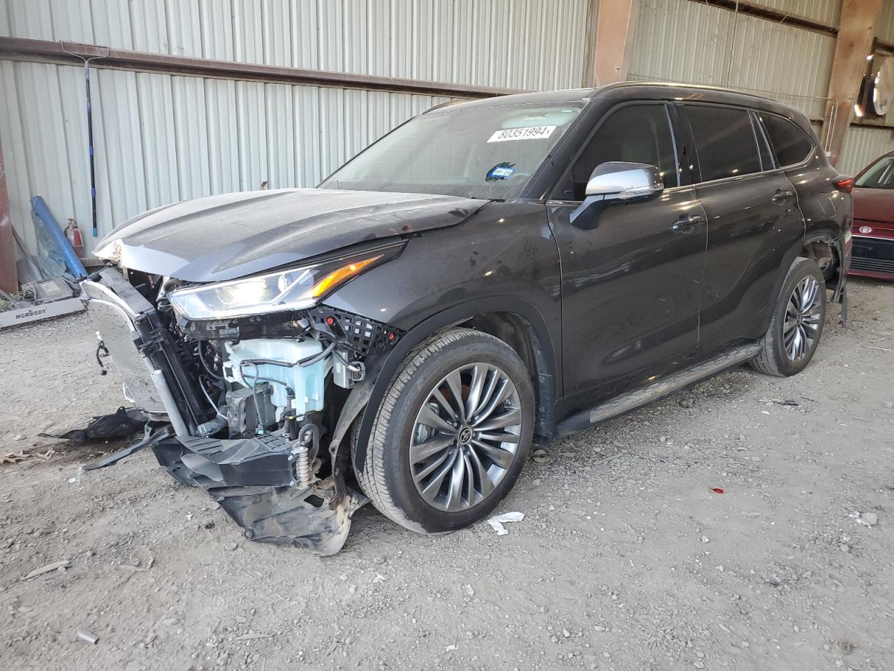 2021 Toyota Highlander Platinum VIN: 5TDFZRBHXMS132029 Lot: 80351994