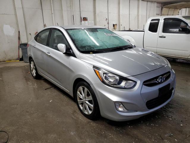  HYUNDAI ACCENT 2012 Серебристый