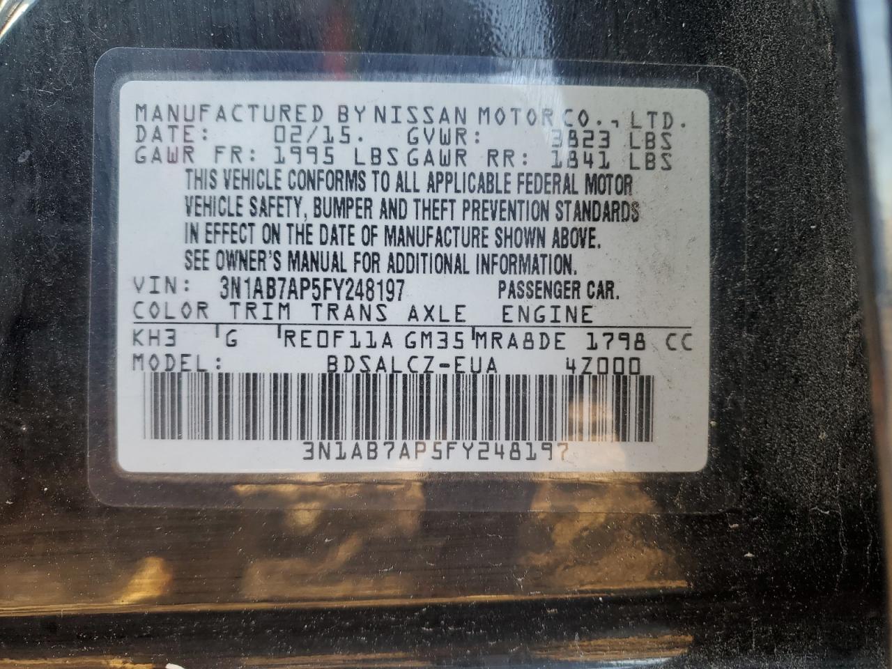 2015 Nissan Sentra - Image 14