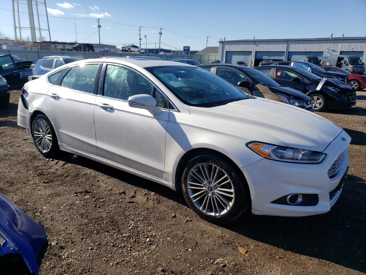 VIN 3FA6P0H97DR163023 2013 FORD FUSION no.4