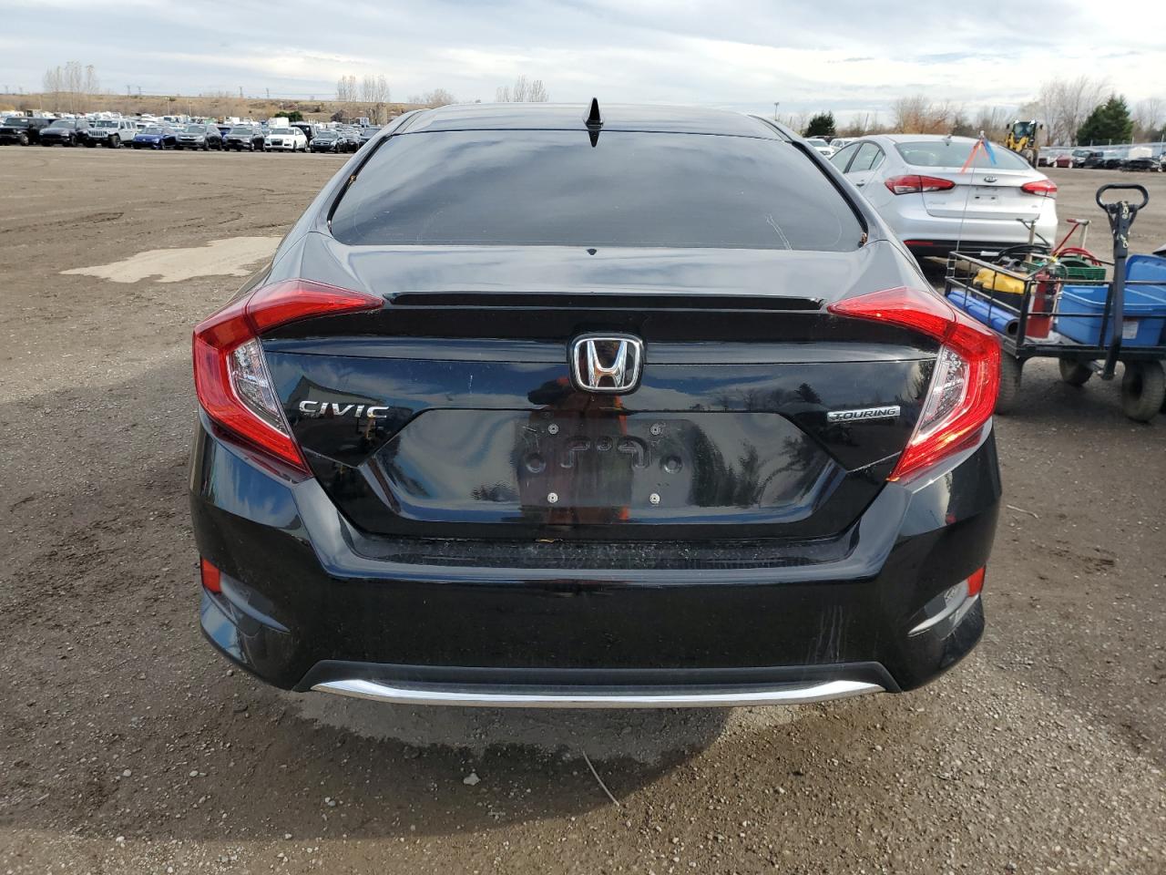 2020 Honda Civic Touring VIN: 2HGFC1F91LH100395 Lot: 78020944