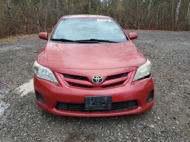 Sedans TOYOTA COROLLA 2012 Red