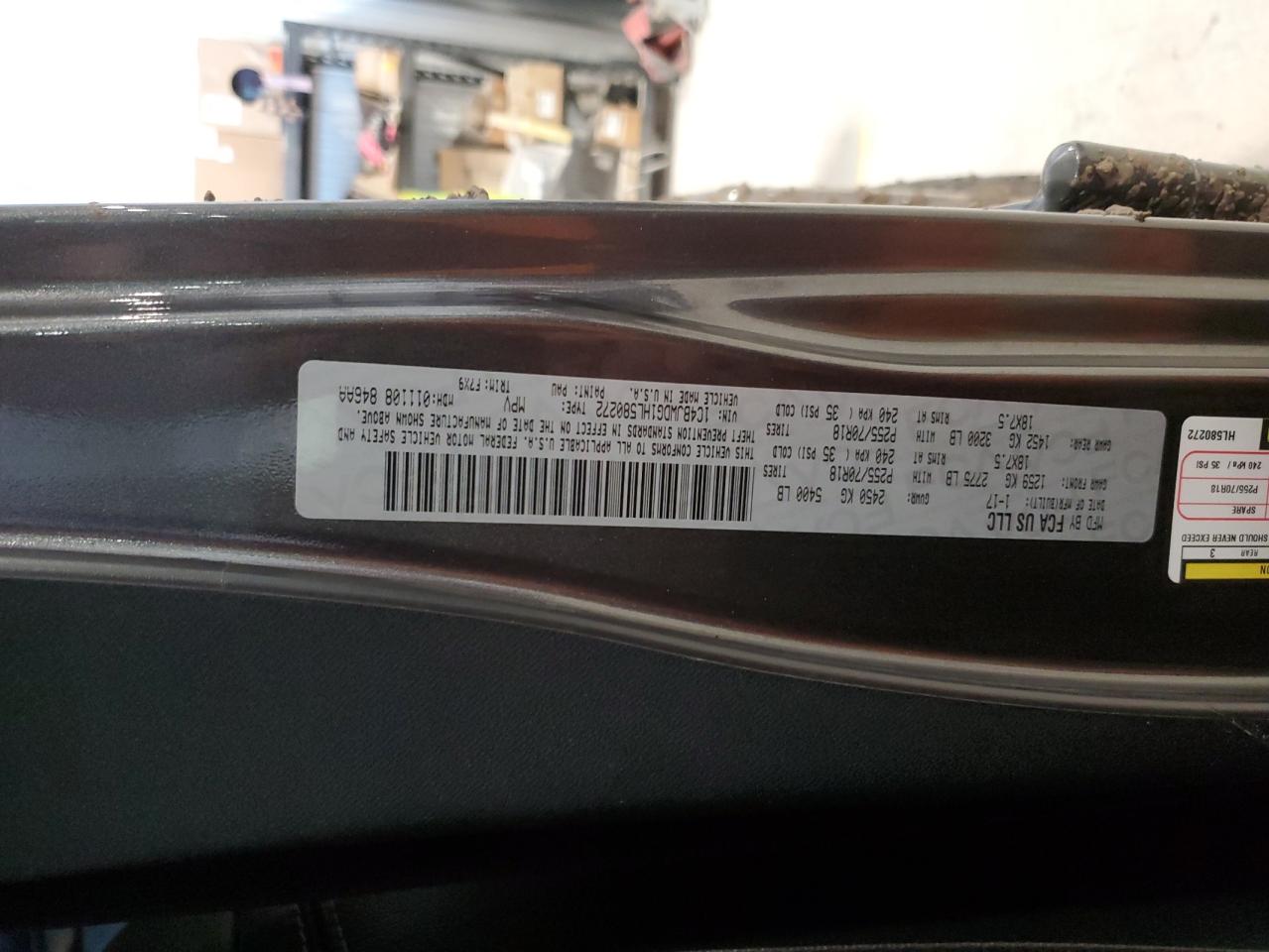 2017 Jeep Wrangler Unlimited Sport VIN: 1C4BJWDG1HL580272 Lot: 82037784