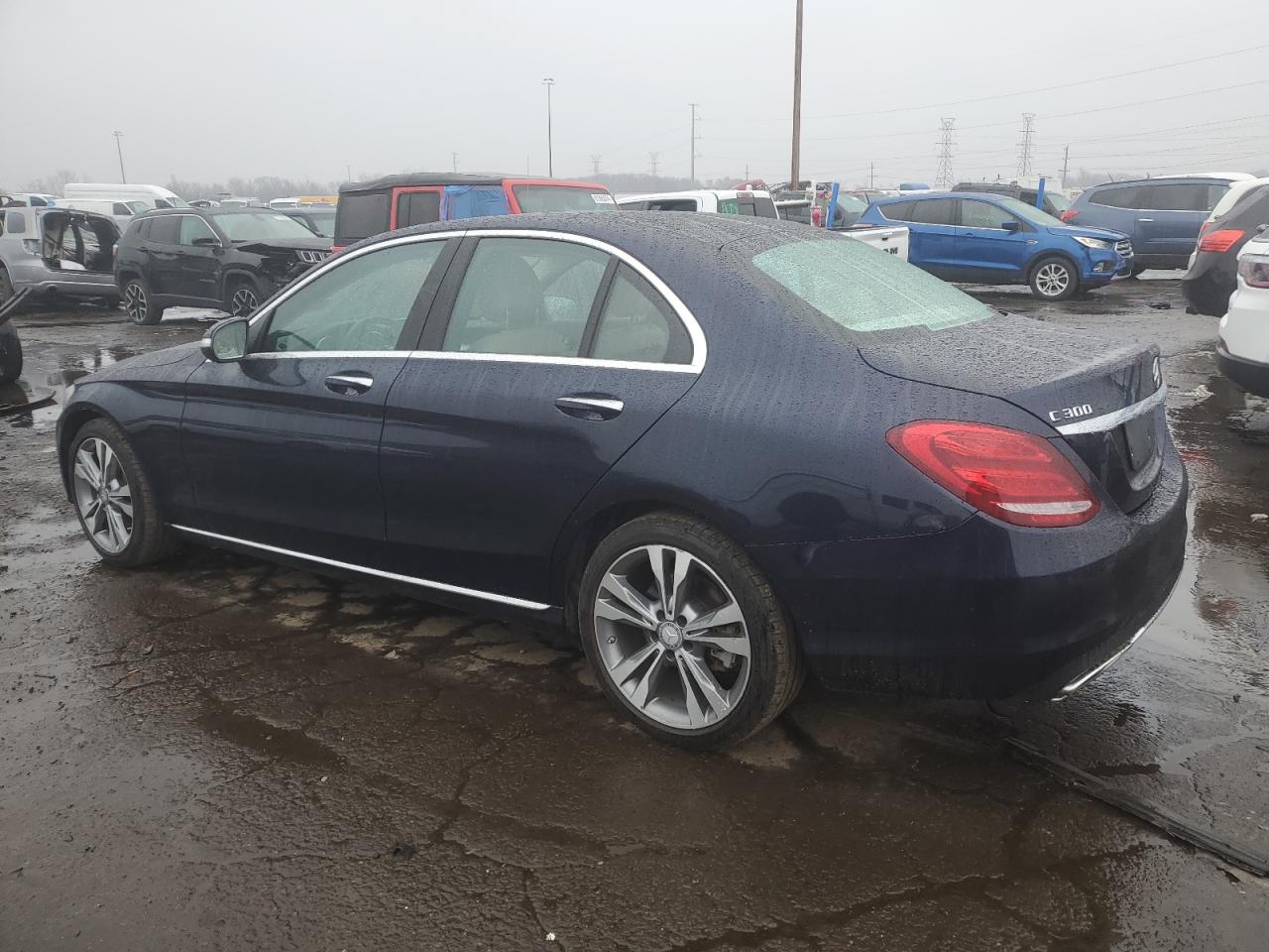 VIN 55SWF4KB0FU060447 2015 MERCEDES-BENZ C-CLASS no.2