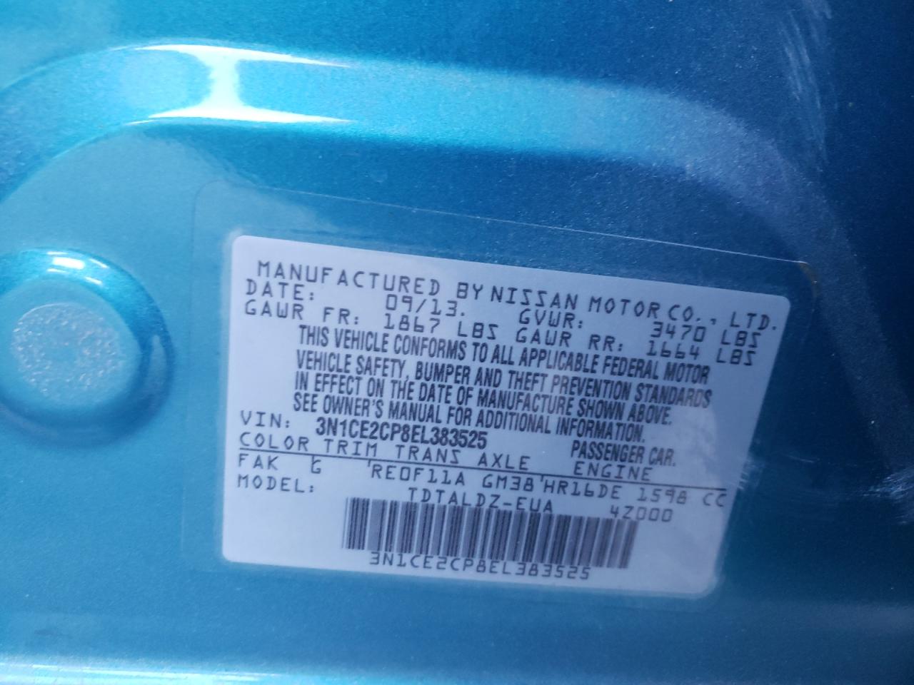 2014 Nissan Versa - Image 14
