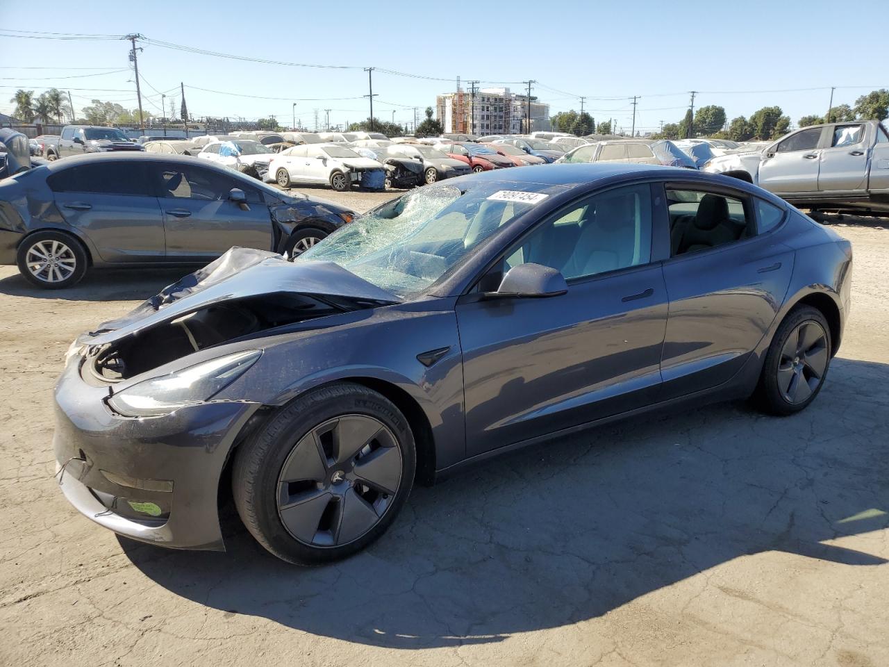 VIN 5YJ3E1EA0PF465203 2023 TESLA MODEL 3 no.1