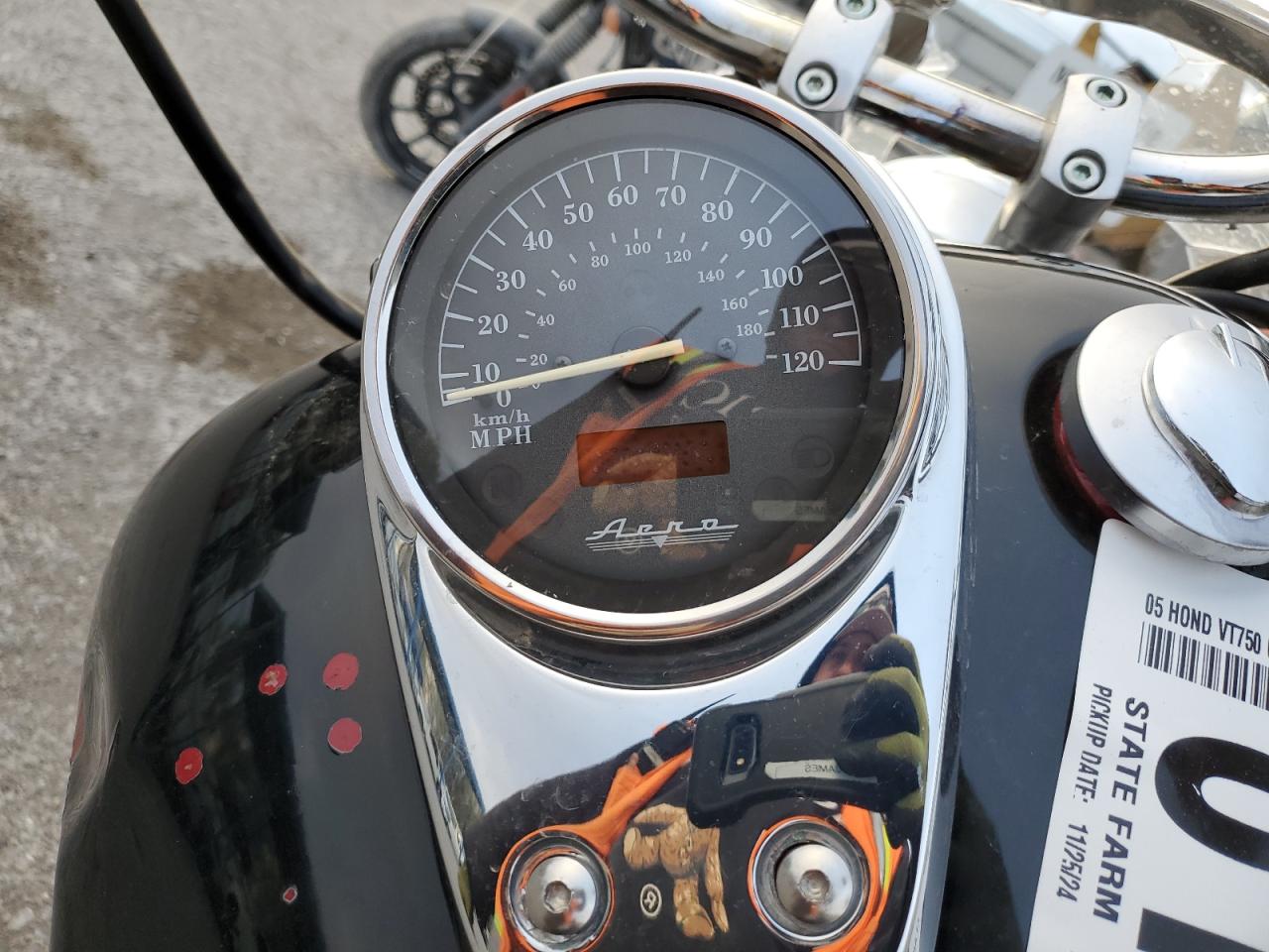 2005 Honda Vt750 Ca VIN: JH2RC50315M102985 Lot: 81499134