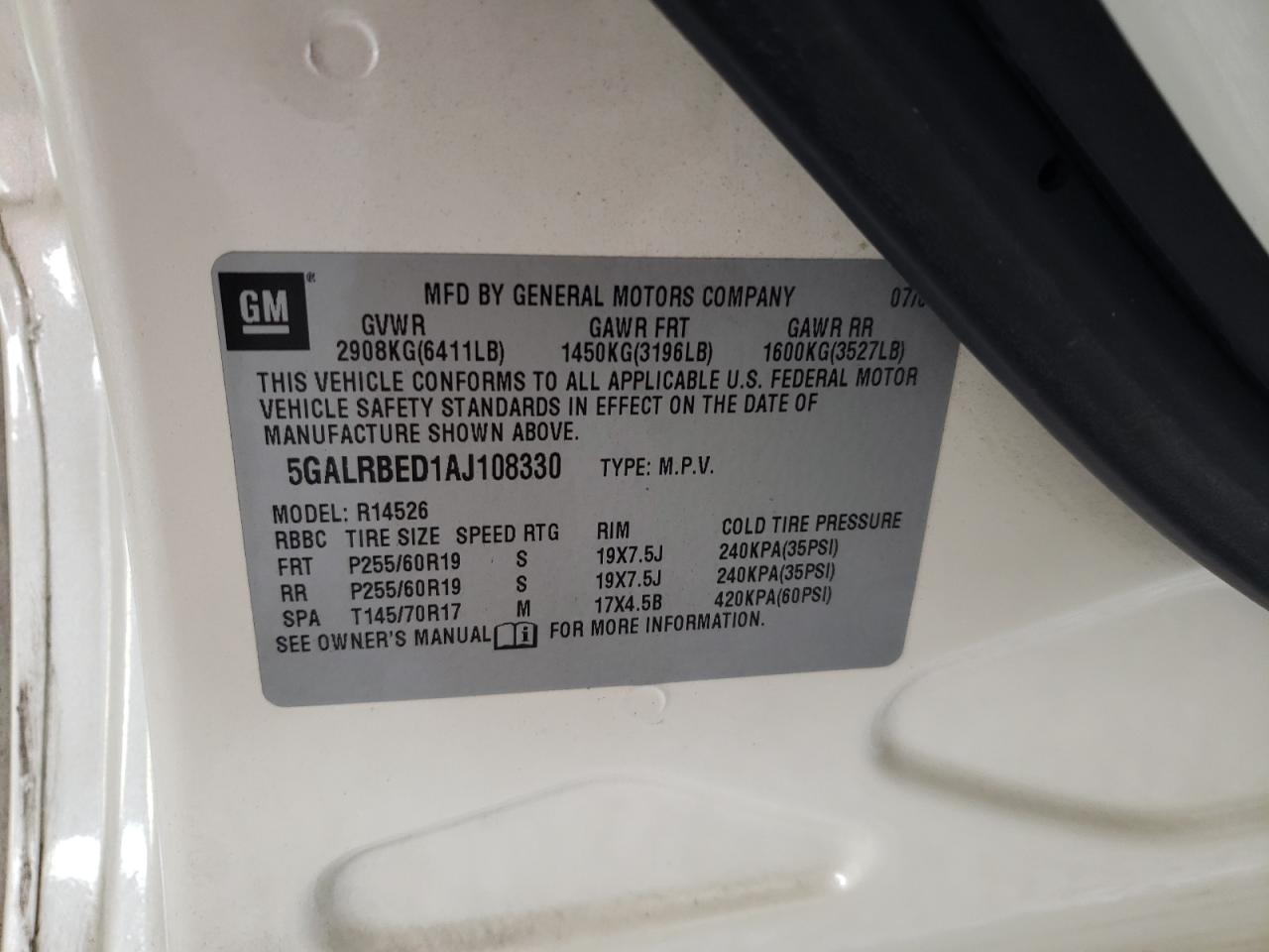 2010 Buick Enclave - Image 14