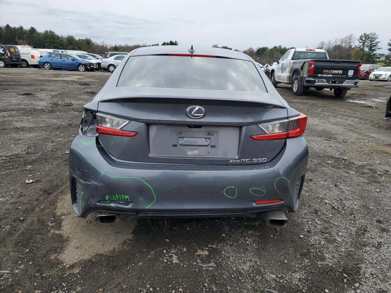 2015 Lexus Rc 350 VIN: JTHSE5BC1F5004812 Lot: 80574304