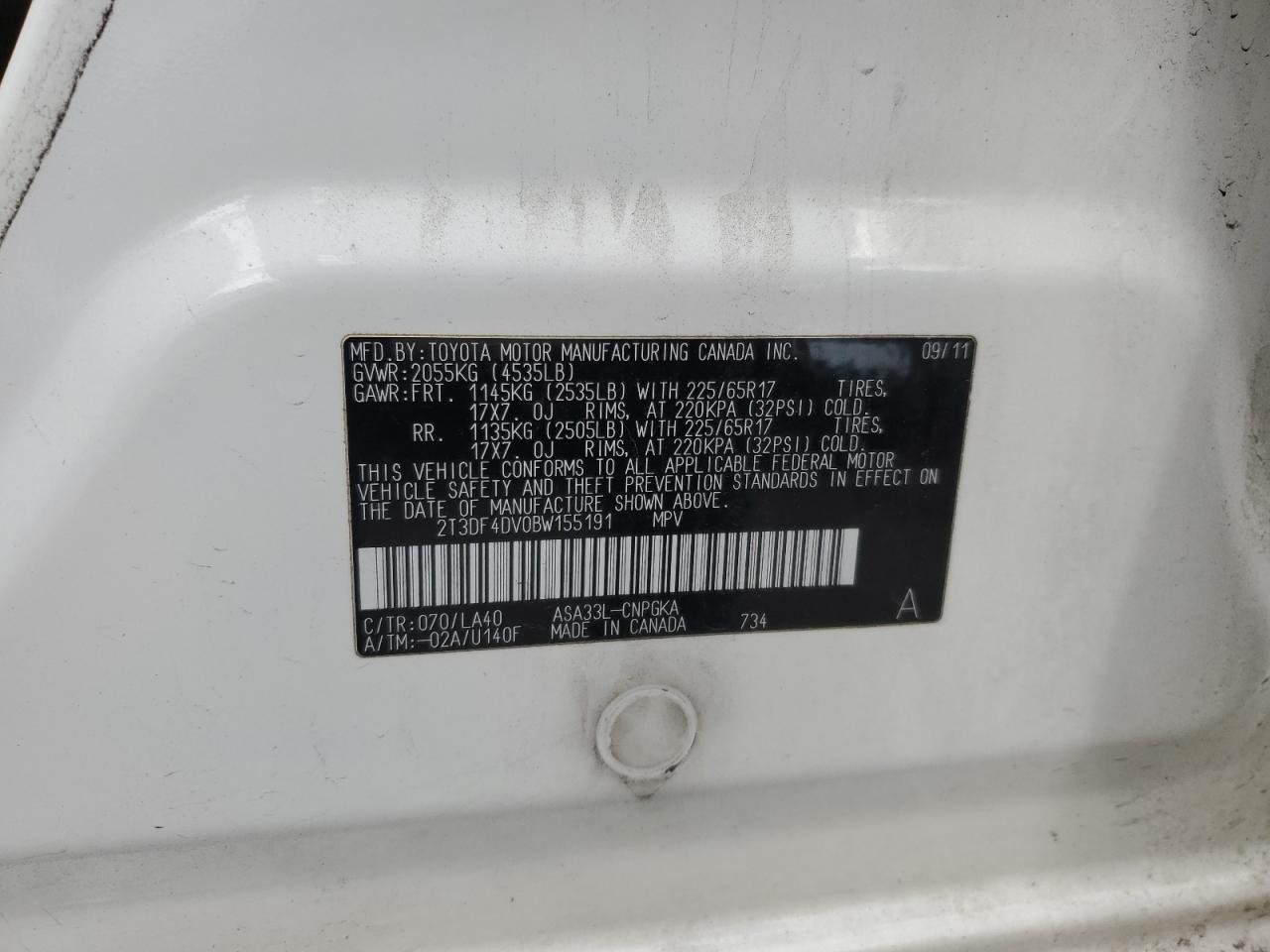 2011 Toyota RAV 4 - Image 12