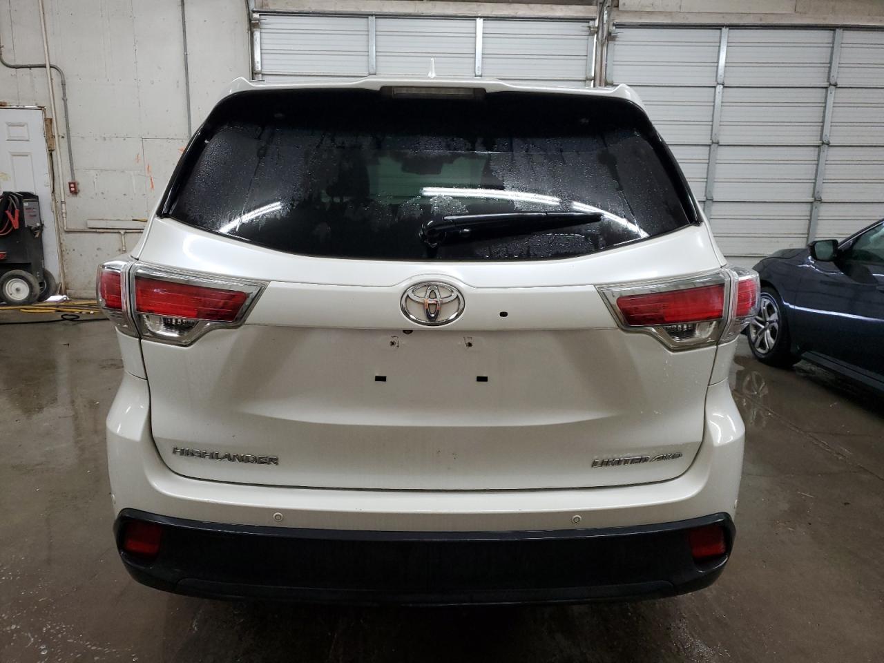 2016 Toyota Highlander Limited VIN: 5TDDKRFHXGS349414 Lot: 79181764