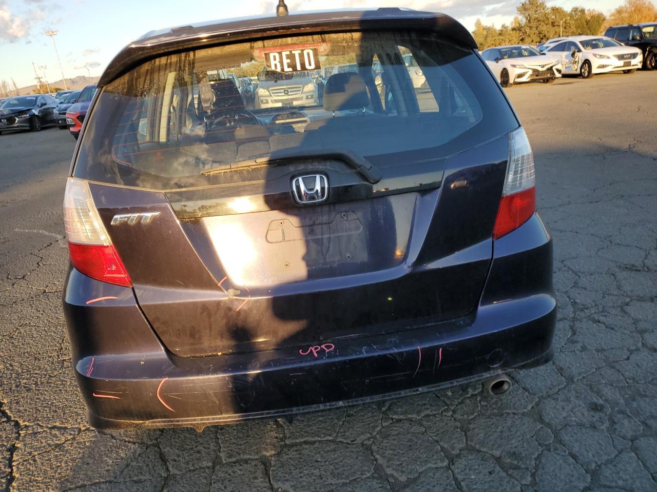 2010 Honda Fit Sport VIN: JHMGE8H48AC015513 Lot: 80796044