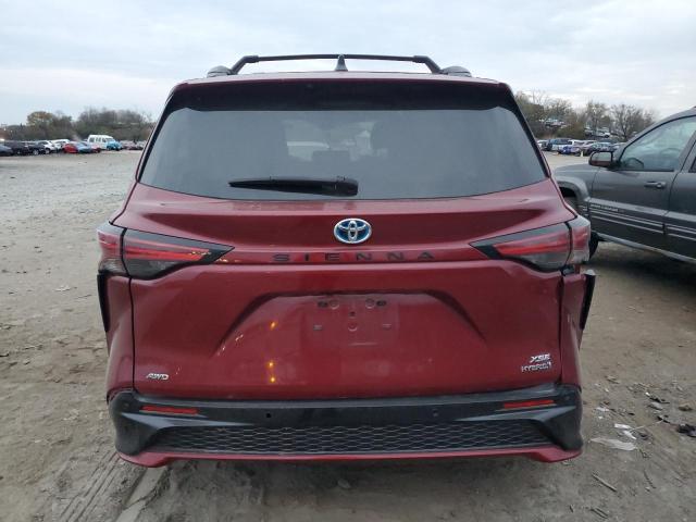  TOYOTA SIENNA 2022 Red