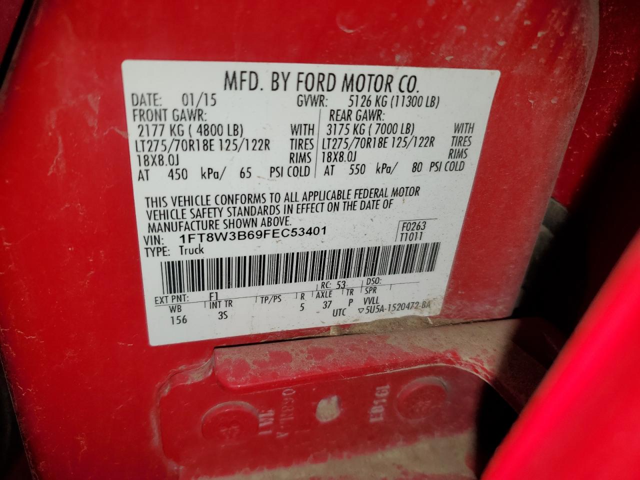 2015 Ford F350 - Image 12