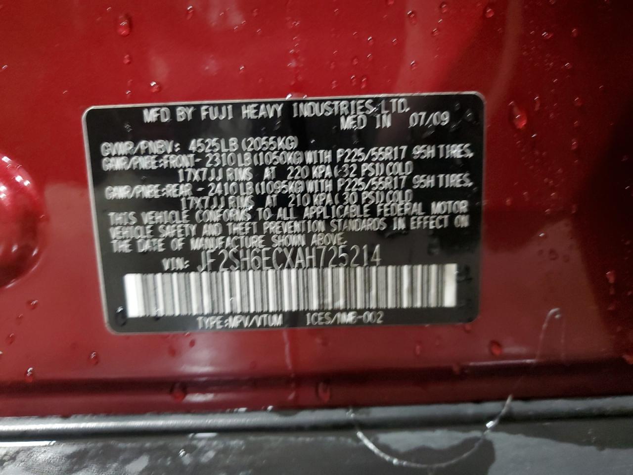 2010 Subaru Forester - Image 13