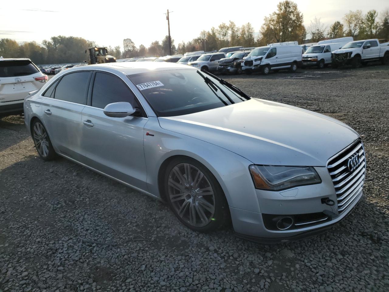 VIN WAURGAFD2DN027953 2013 AUDI A8 no.4