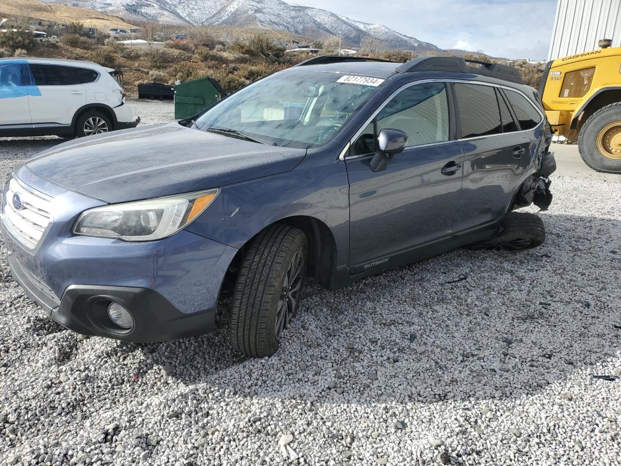 2017 Subaru Outback 2.5I Limited იყიდება Reno-ში, NV - Side