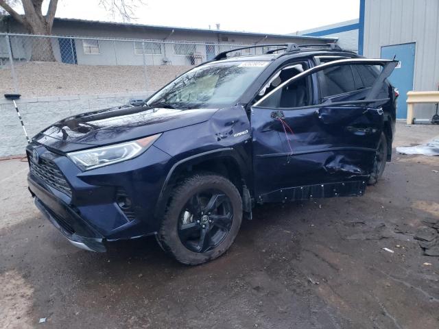  TOYOTA RAV4 2021 Синий