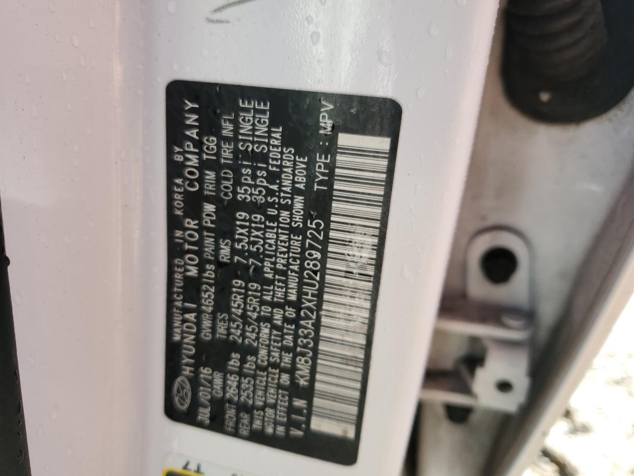 2017 Hyundai Tucson - Image 13