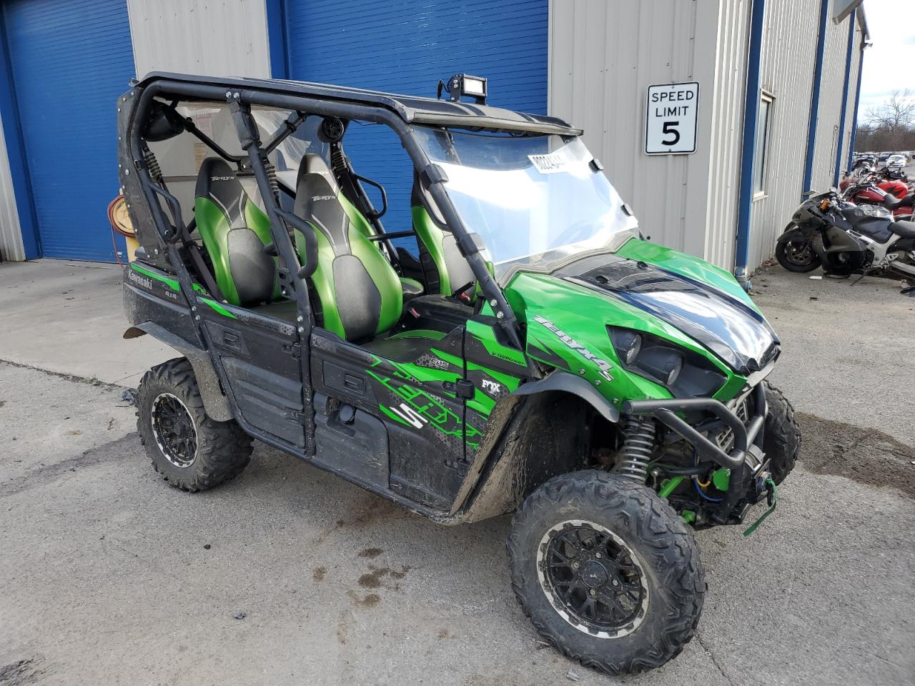 2022 Kawasaki Krt800 J for Sale in Ellwood City, PA - Frame Damage
