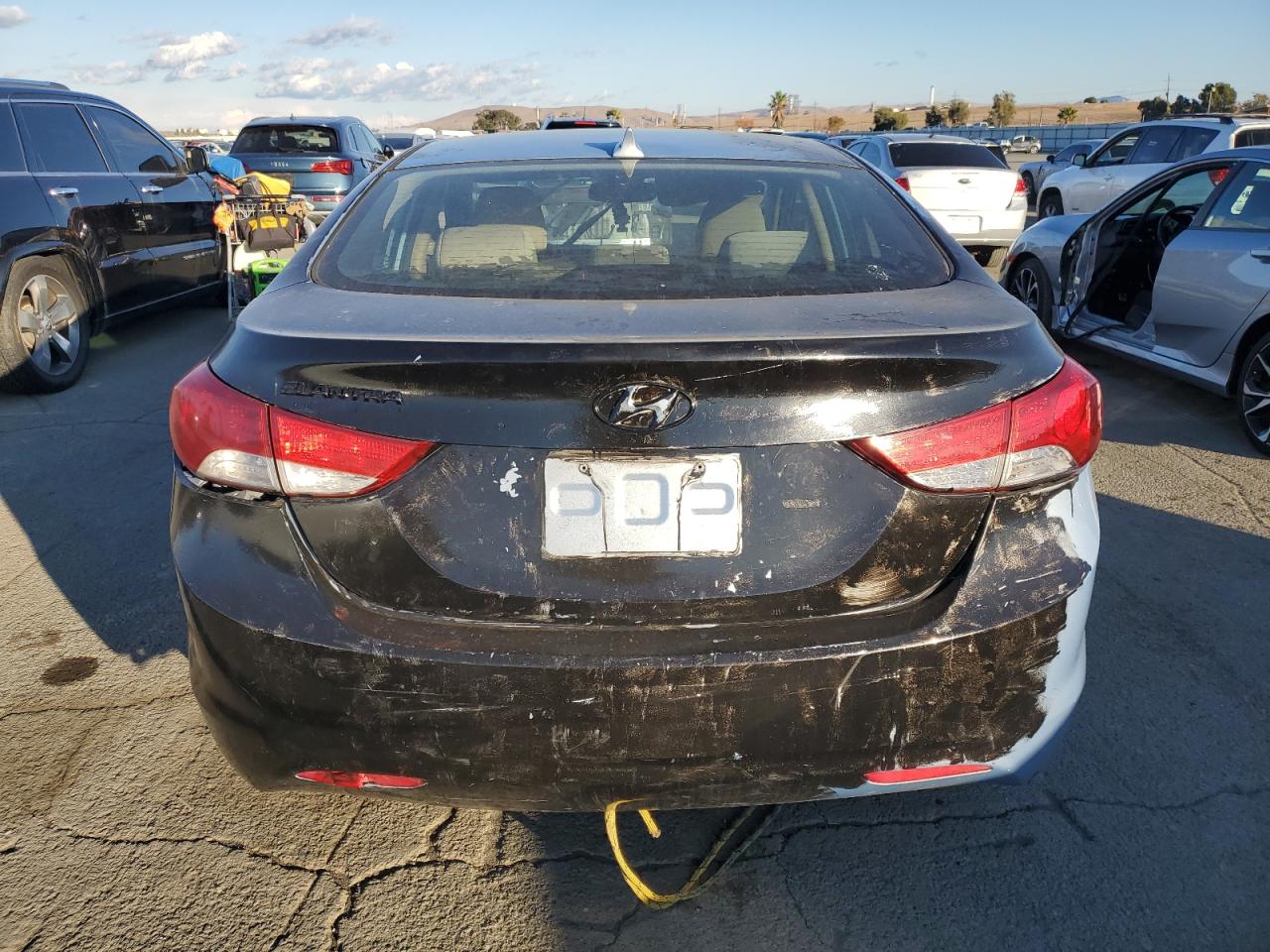 2013 Hyundai Elantra Gls VIN: KMHDH4AE6DU768653 Lot: 80982924