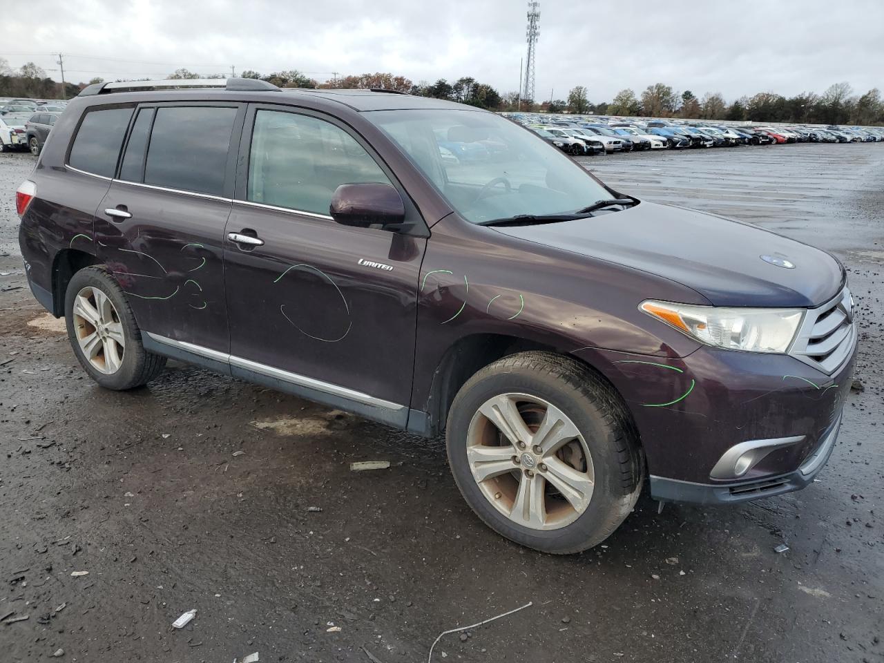 VIN 5TDDK3EH0DS179249 2013 TOYOTA HIGHLANDER no.4