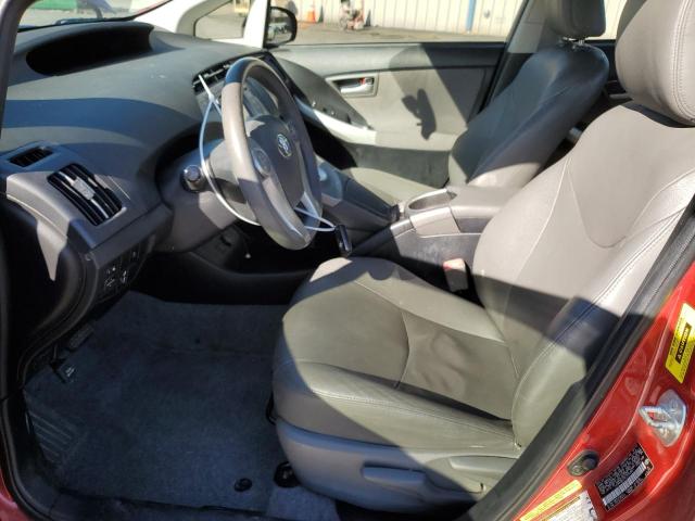 Хэтчбеки TOYOTA PRIUS 2012 Красный