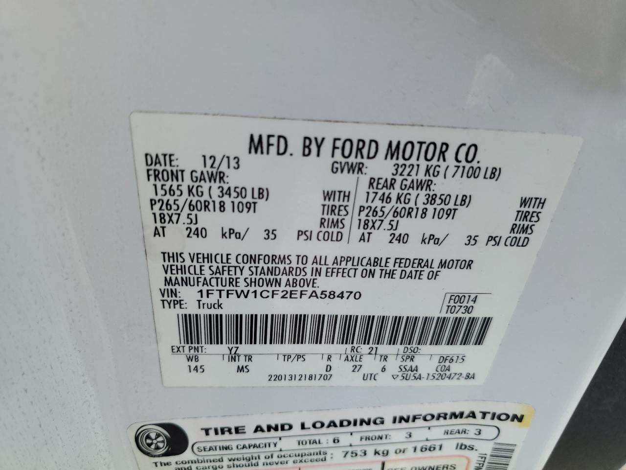 2014 Ford F-150 - Image 12