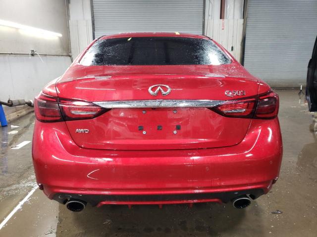  INFINITI Q50 2020 Красный