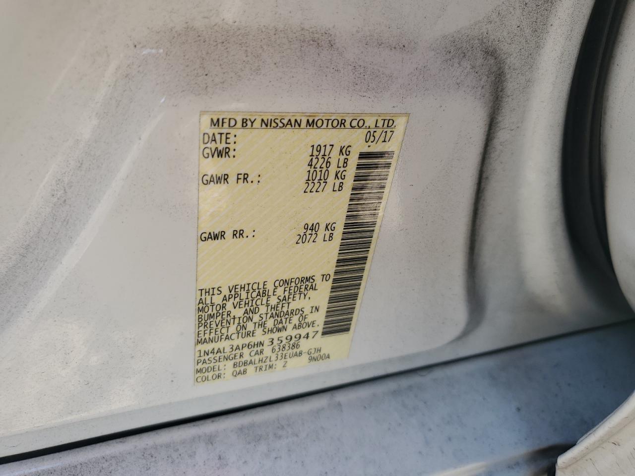 2017 Nissan Altima - Image 12