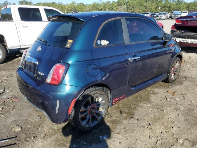  FIAT 500 2015 Teal