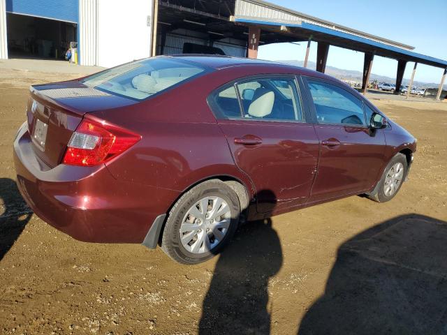  HONDA CIVIC 2012 Red